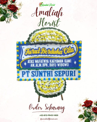 Papan Bunga Duka di Teluk Ampimoi